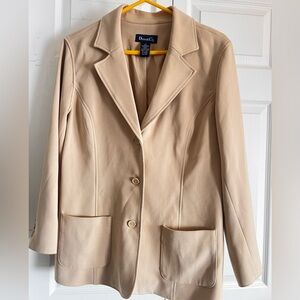 Denim&Co Beige Women's Blazer